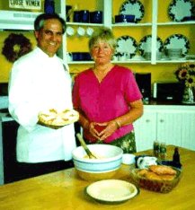 Chef John Folse with Anne Butler